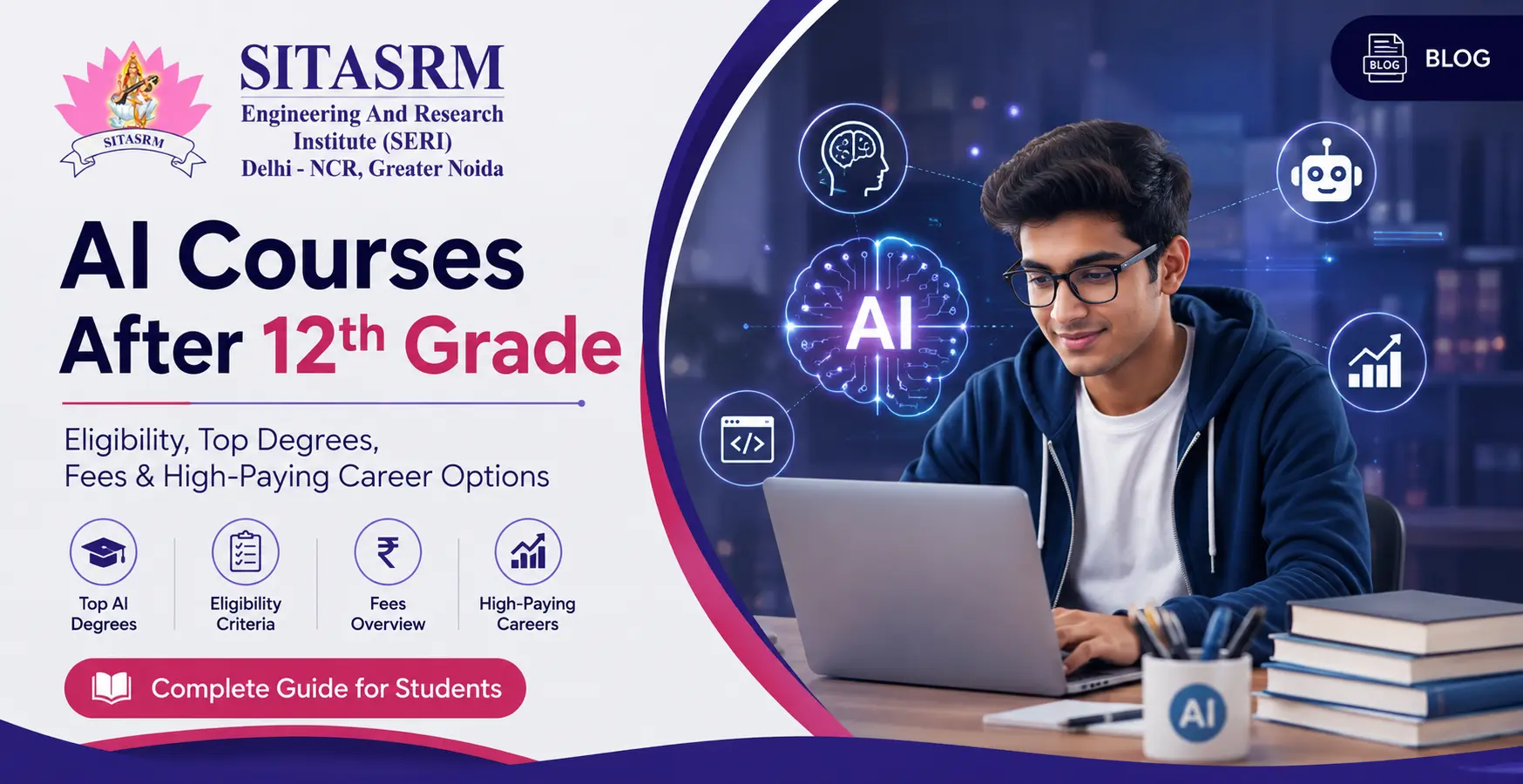 Artificial Intelligence After 12th: Best Courses, Eligibility, Fees & Career Opportunities